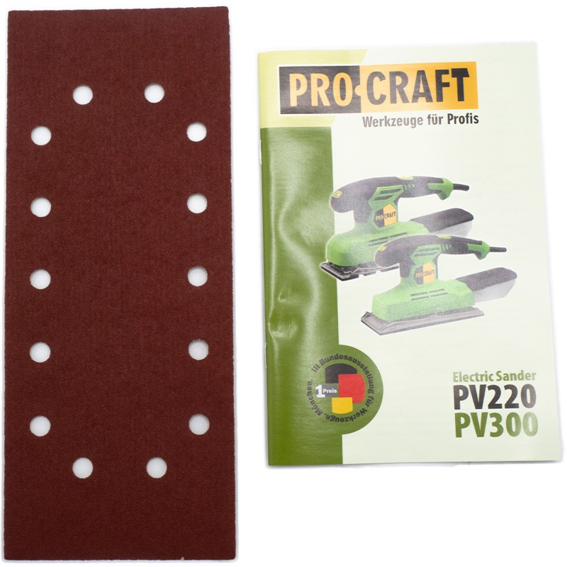 Bruska vibrační PROCRAFT PV300
