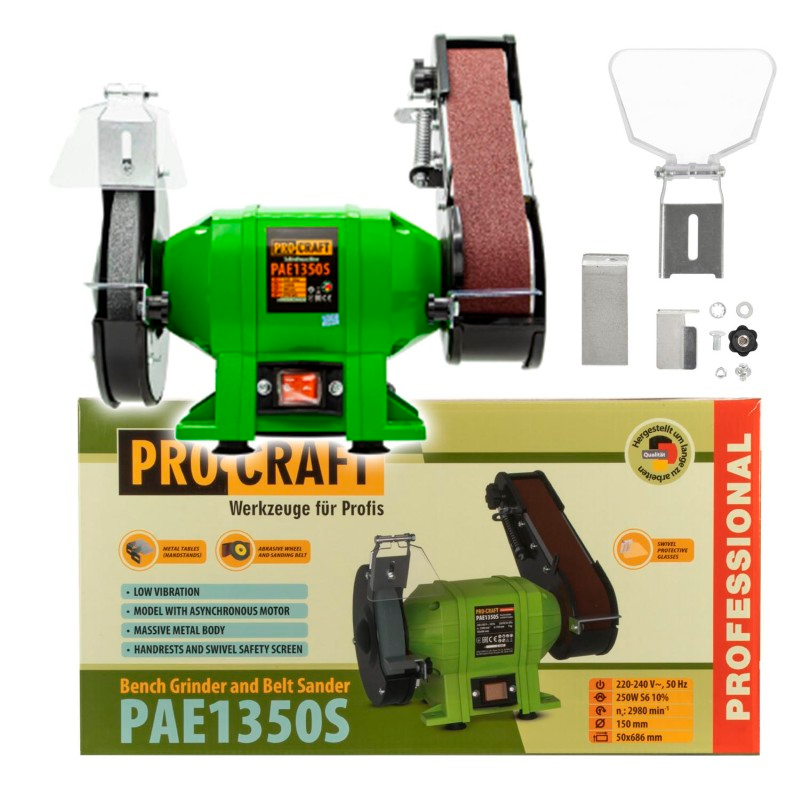 Bruska kombinovaná PROCRAFT PAE1350S