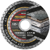 Kotouč řezný diamantový 125mm PROCRAFT DG125 Edge Cut