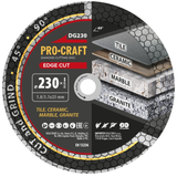 Kotouč řezný diamantový 230mm PROCRAFT DG230 Edge Cut