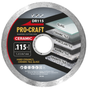Kotouč řezný diamantový 115mm PROCRAFT DR115 Ceramic