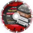 Kotouč řezný diamantový 150mm PROCRAFT DC150 Deep Cut