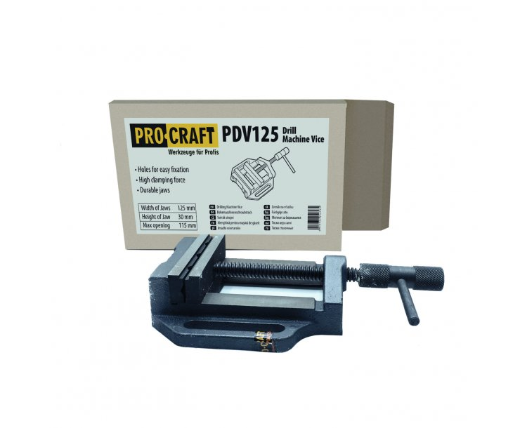 Svěrák pod vrtačku PROCRAFT PDV125