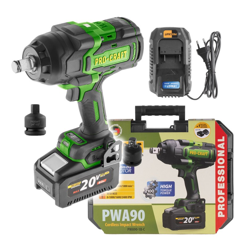 Utahovák rázový AKU PROCRAFT PWA90
