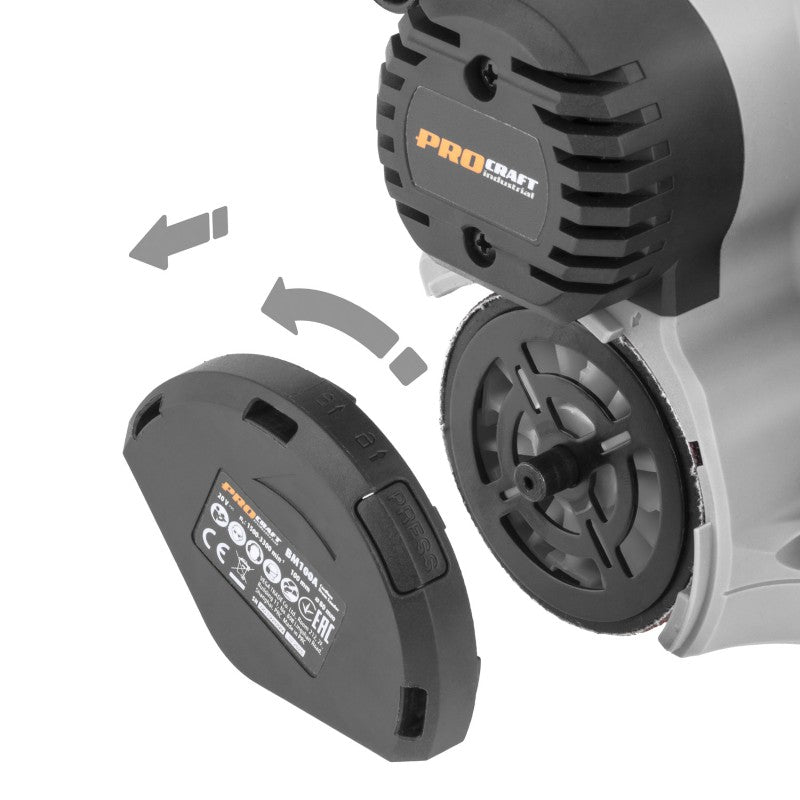 Bruska válcová AKU PROCRAFT Industrial BM100A bez akumulátoru
