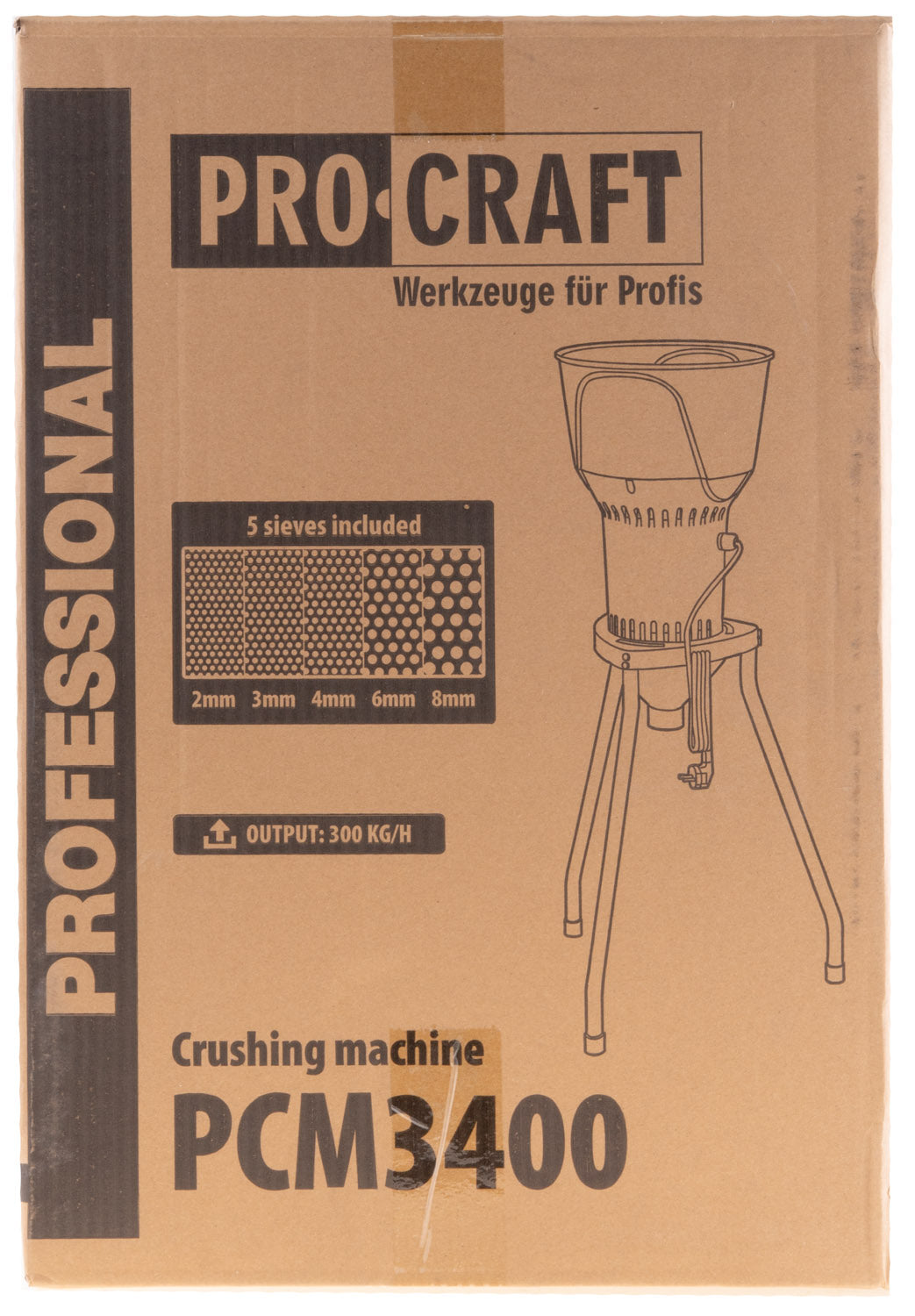 Elektrický šrotovník na obilí PROCRAFT PCM3400