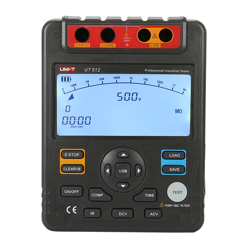 Tester izolačního odporu UNI-T UT512
