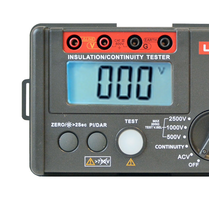 Tester izolačního odporu UNI-T UT502A