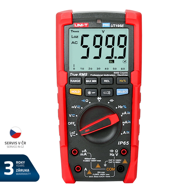 Multimetr UNI-T  UT195E  PRO Line