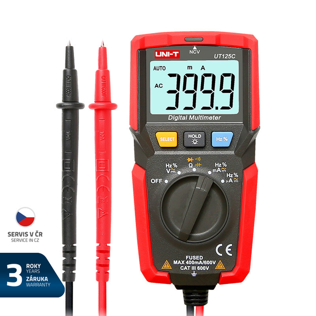 Multimetr UNI-T  UT125C
