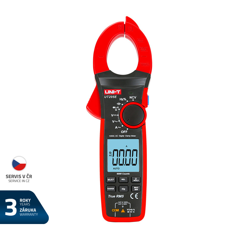 Multimetr UNI-T  UT205E klešťový