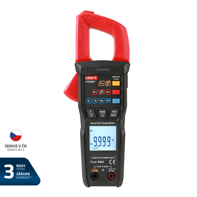 Multimetr UNI-T  UT202BT klešťový