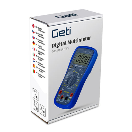 Multimetr GETI GM50C