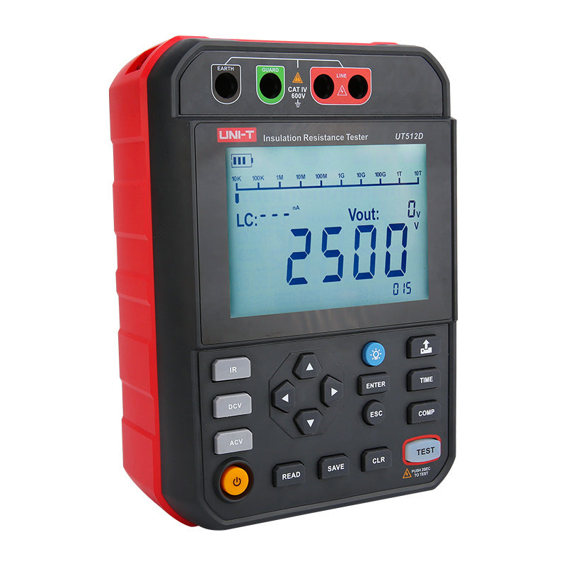 Tester izolačního odporu UNI-T UT512D