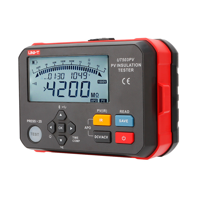 Tester izolačního odporu UNI-T UT503PV