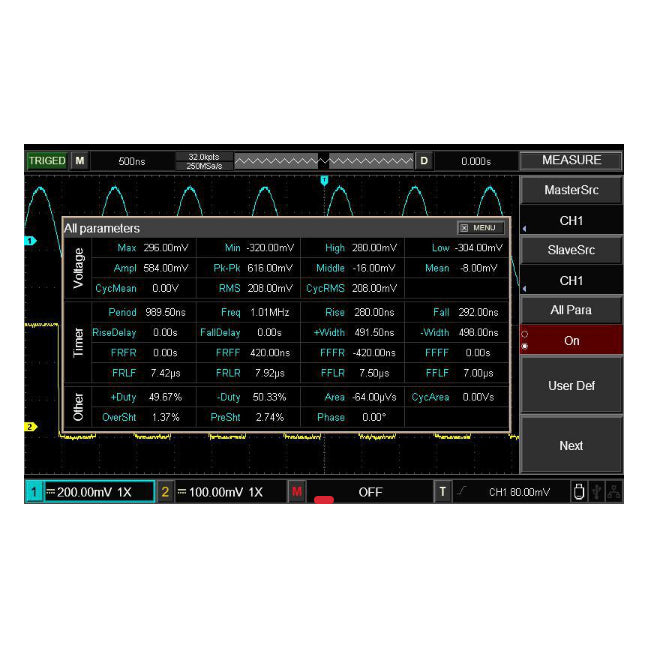 Osciloskop UNI-T UTD2052CL