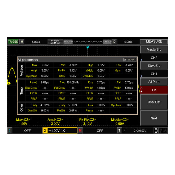 Osciloskop UNI-T UTD2102CEX+