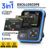 Osciloskop, generátor funkcí a tester součástek FNIRSI DSO-TC3
