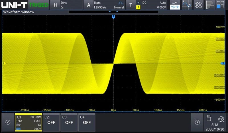 Osciloskop UNI-T UPO1084HD