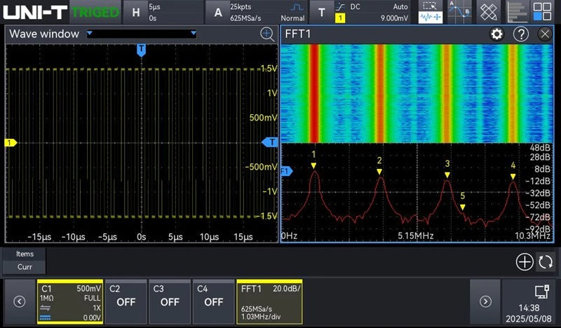 Osciloskop UNI-T UPO1154HD