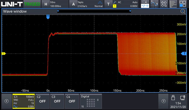 Osciloskop UNI-T MSO1154HD
