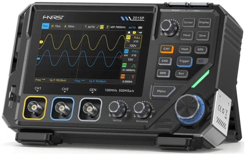 Osciloskop, generátor funkcí a multimetr FNIRSI 2D15P 100MHz