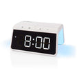 Hodiny s budíkem NEDIS WCACQ30WT