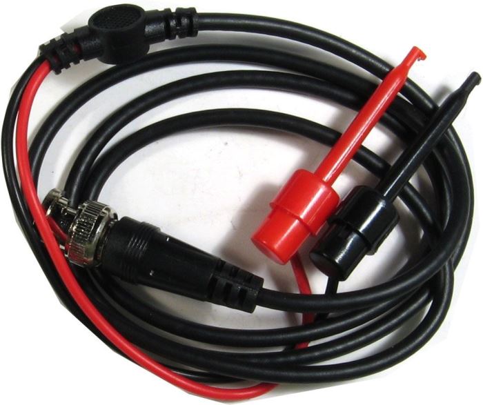 Kabel měřicí s háčky - BNC, 1m