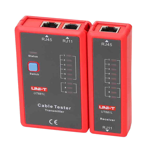 Tester kabelu UNI-T UT681L  (RJ45, RJ11)