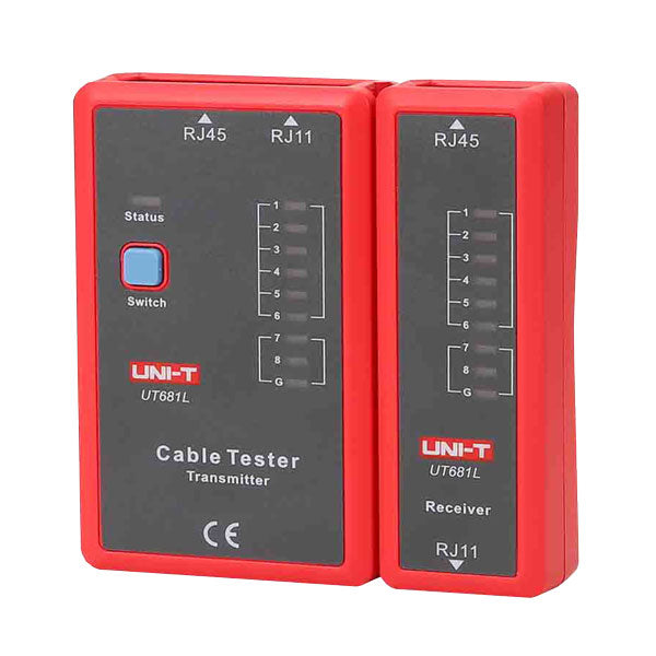 Tester kabelu UNI-T UT681L  (RJ45, RJ11)