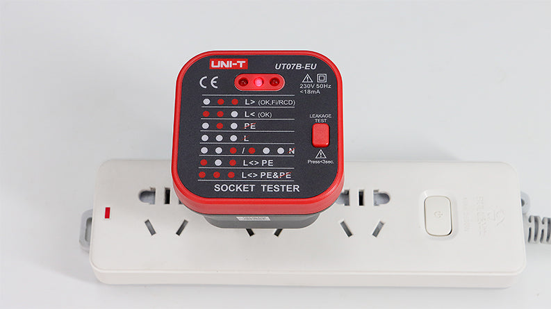 Tester zásuvek UNI-T UT07B-EU