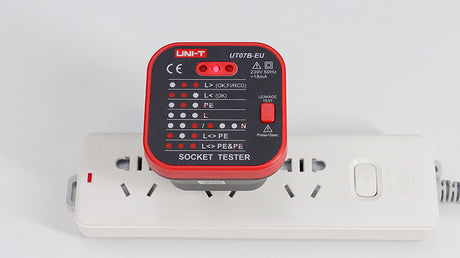 Tester zásuvek UNI-T UT07B-EU