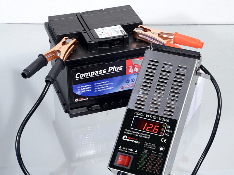 Tester autobaterie zátěžový COMPASS 07172  digitální