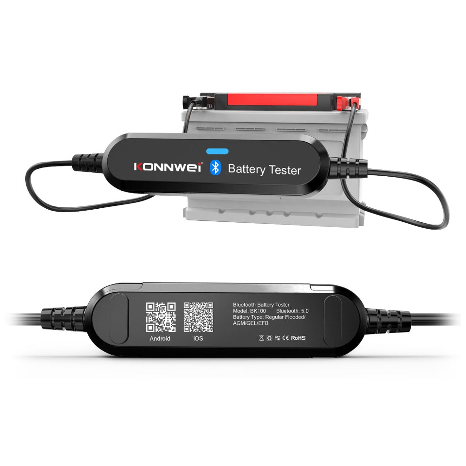 Tester autobaterií KONNWEI BK100 Bluetooth