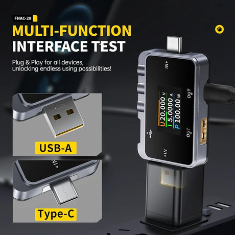 USB tester FNIRSI FNAC-28