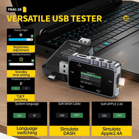 USB tester FNIRSI FNAC-28