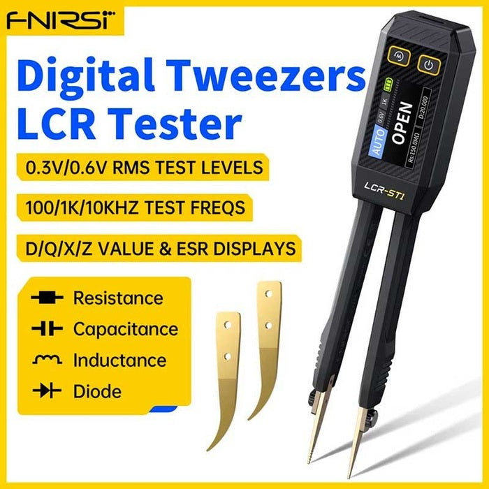 Měřící pinzeta-tester součástek FNIRSI LCR-ST1