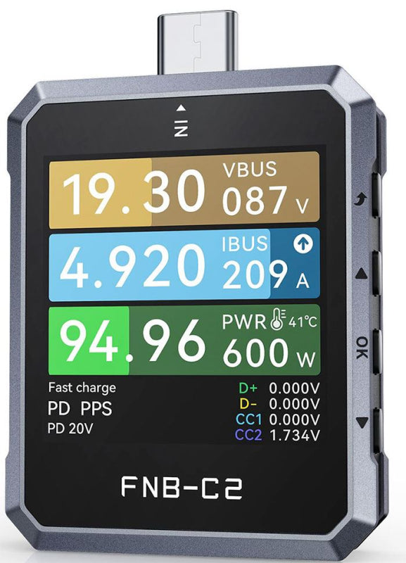USB tester FNIRSI FNB-C2
