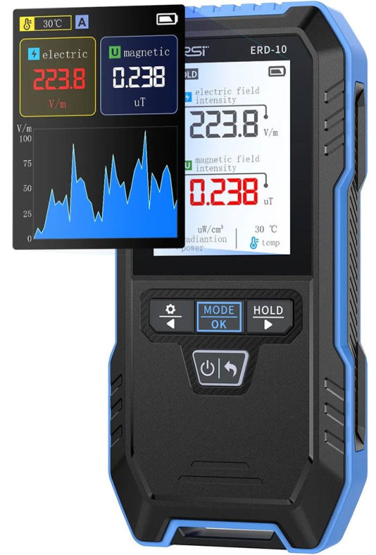 Měřič elektromagnetického záření FNIRSI ERD-10