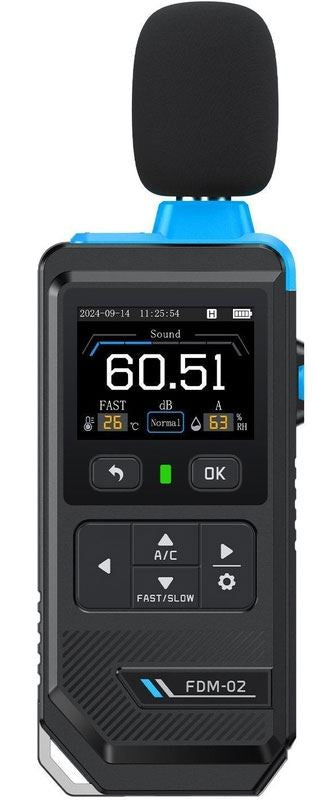Hlukoměr FNIRSI FDM-02