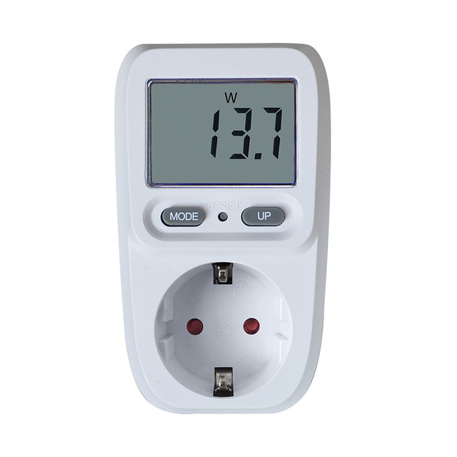 Měřič spotřeby elektrické energie GETI GPM02 se SCHUKO zásuvkou