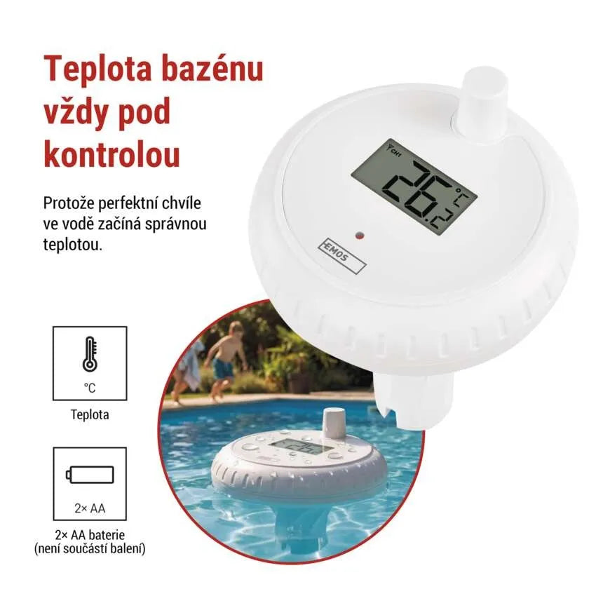 Teploměr bazénový EMOS E00032