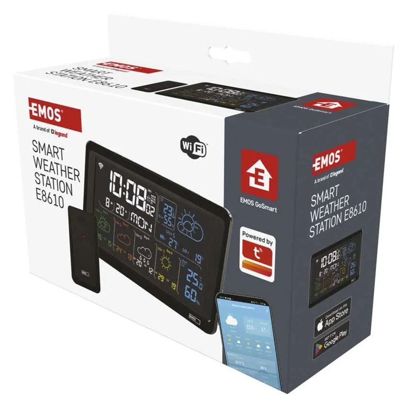 GoSmart meteostanice EMOS E8610 s WiFi
