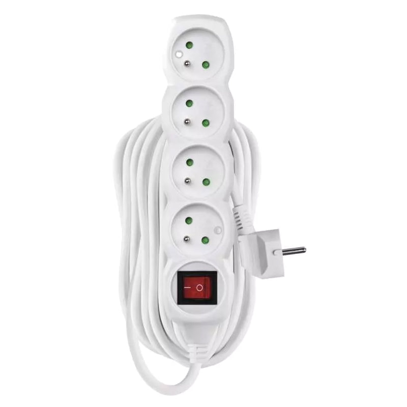Prodlužovací přívod 4 zásuvky 10m EMOS P1410