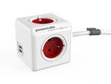 POWERCUBE Extended USB Red 1,5m
