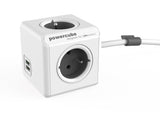 POWERCUBE Extended USB Grey 3m