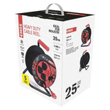 Prodlužovací kabel na bubnu - 4 zásuvky 25m EMOS P084253