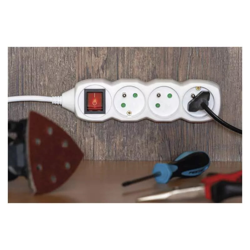 Prodlužovací přívod 3 zásuvky 10m EMOS P1310R