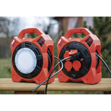 Prodlužovací kabel na bubnu - 4 zásuvky 20m+LED EMOS P08420