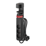 Prodlužovací přívod 3 zásuvky 1,5m EMOS P1311PD,uchycení na stůl,USB,vypínač